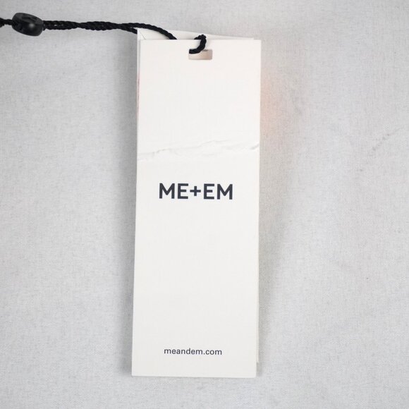 ME+EM Cotton Voile Sweet Pea Print Relaxed Blouse in Cream/Multi - US Size 6 NWT - Picture 5 of 7